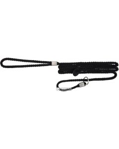 Täispoov jalutusrihm / 1,20m/10mm / M-XL / must