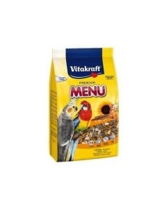 Vitakraft Menü toit keskmise suurusega ja suurtele papagoidele / 1kg