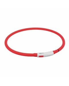 Vilkur Flash light ring USB / silikoon / XS-XL / 70cm / 10mm / punane