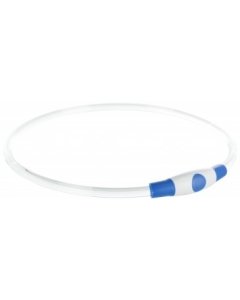 Kaelarihm Flash Light ring USB / L–XL / 65cm / d 8mm / sinine