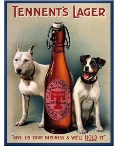 Magnet 6x8cm / Tennent's Lager