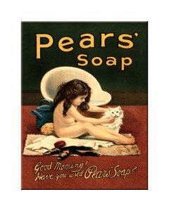 Magnet 6x8cm / Pears´ Soap