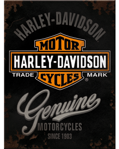 Magnet  / Harley - Davidson Genuine logo /LM