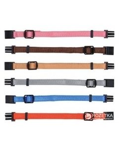 Kaelarihmad kutsikatele / S-M / 17-25cm / 10mm / 6tk / erinevad värvid