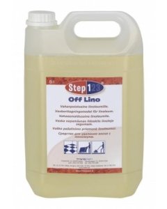 Efektiivne vahaeemaldus- ja põhipuhastusaine linoleumile STEP Off Lino / 5l