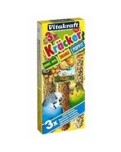 Maiustused viirpapagoidele / Kräcker / 3tk / Honey / Orange / Popfit