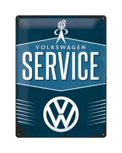 Metallplaat 30x40cm / VW Service