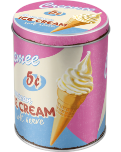 Metallpurk ümar / American Ice Cream