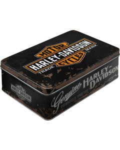 Metallkarp / flat 3D Harley-Davidson logo