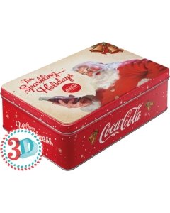 Metallkarp / flat 3D Coca-Cola For Sparkling Holidays / LM