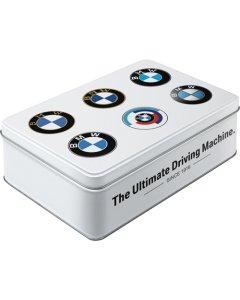Metallkarp Flat BMW - Logo Evolution