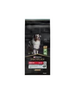Pro Plan Adult Medium koeratoit tundlikule seedimisele lambaga / 14kg