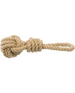 Mänguasi koertele BE NORDIC mängunöör koos sissepunutud palliga, ø 7 × 20 cm