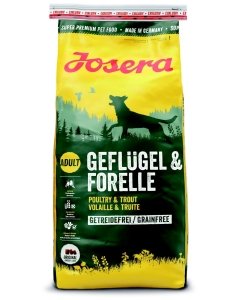 Josera Poultry & Trout teraviljavaba koeratoit / 12,5kg