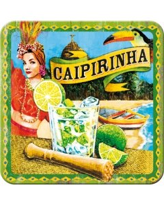 Retro klaasialus / 1tk / Caipirinha