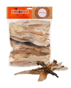 Koerte maius kuivatatud küülikukõrvad / 200g / karvased