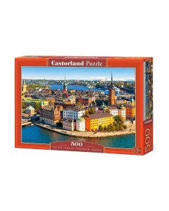 Castorland puzzle The Old town of Stockholm / Sweden / 500tk /LM