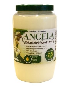 Õli-kalmuküünal / 2,5 päeva / valge