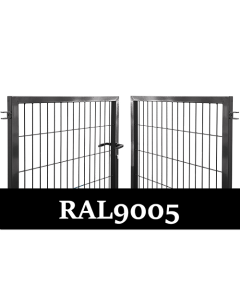 Autovärav STRONG laiusega 4m RAL9005 must