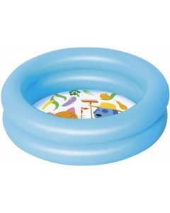BASSEIN T/P 2 ringi Kiddie 61x 15cm roosa/sin