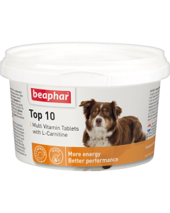 Beaphar Top 10 multivitamiinid koertele / 180 tabletti