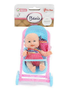 Beebinukk Beau 12cm lisadega /erinevad variandid