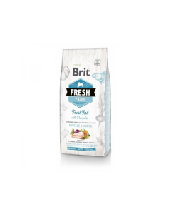 Brit Fresh Fish & Pumpkin Adult Large Muscles & Joints koeratoit 12 kg