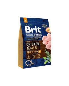 Brit Premium by Nature Adult M / 3kg