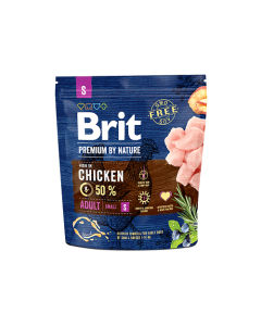 Brit Premium by Nature Adult S koeratoit 1kg