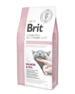 Brit Veterinary Diet Hypoallergenic erisööt kassidele 5kg
