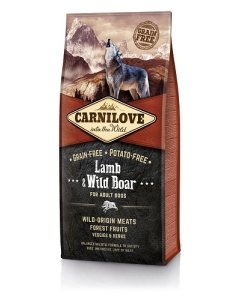 Carni Love Lamb & Wild Boar for Adult koeratoit  12kg