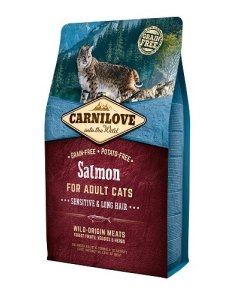 Carni Love Salmon for Adult kassile Lõhega / 6kg