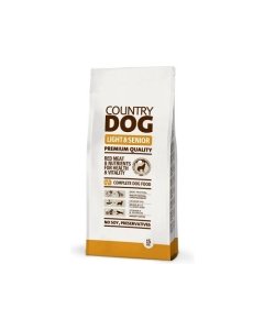 Country Dog Light & Senior täistoit eakatele või kaaluprobleemidega koertele / 15kg