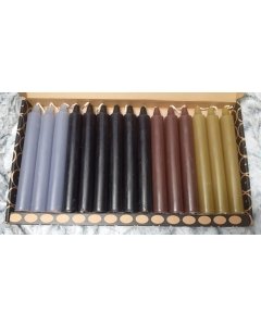Küünlad 20x150 / erinevad värvid / 15tk / kinkekarbis / LM