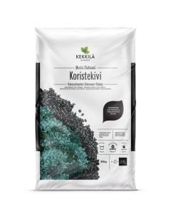 Dekoratiivkivi Must diabaas 25 kg