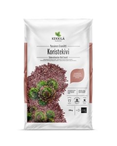 Dekoratiivkivi Punane graniit 25 kg