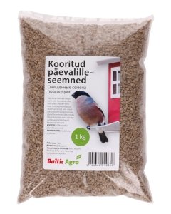 Kooritud päevalilleseemned aia- ja metsalindudele 1kg