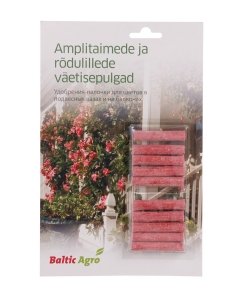 Amplitaimede ja rõdulillede väetisepulgad 10 tk