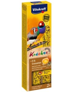 Vitakraft eksootiliste lindude maius Kräcker muna&rohuseemnetega / 2tk.