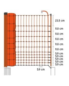 Elektrivõrk kodulindudele, 106cm/50m