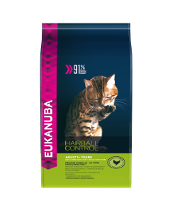 Kassitoit Eukanuba Adult Hairball for Indoor Cats / 2 kg