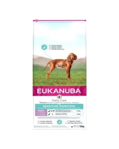 EUKANUBA Puppy kanalihaga tundliku seedimisega koertele 12 kg