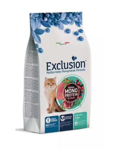 Exclusion Mediterraneo Sterilized kassisööt tuunikalaga / 1,5kg