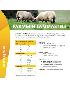 FarmMin lammastele / 20kg