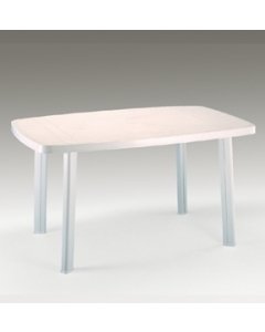 Plastiklaud Faro / valge