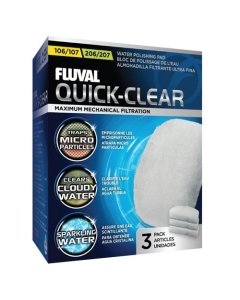 Filtrielement Quick-Clear käsn filtrile Fluval 306/307 406/407 6tk