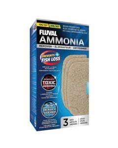 Filtrielement Fluval Ammonia filtrile 106/107 206/207 3tk A257