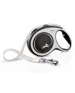 FLEXI New Comfort L tape 8m black / kuni 50kg