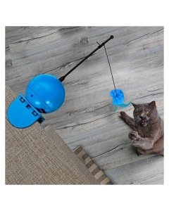 Mänguasi kassidele Foxy Magic Ball sinine