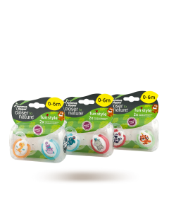 Tommee Tippee® CTN® Fun silikoonlutt / 0-6 kuud